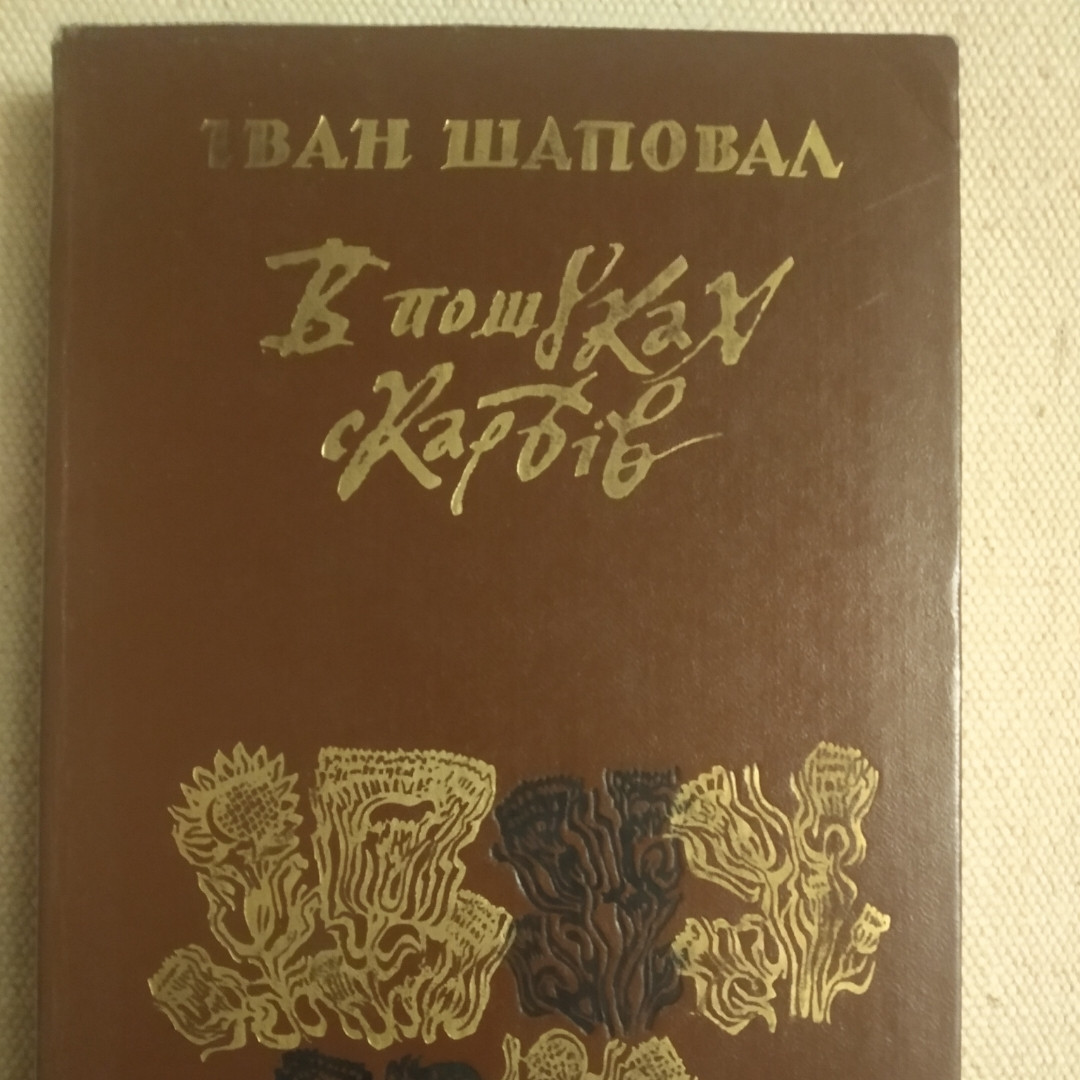 В пошуках скарбів Іван Шаповал