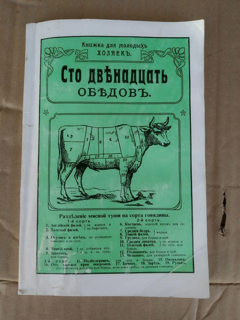 Сто дванадцять обідів. Книжка для молодих господинь