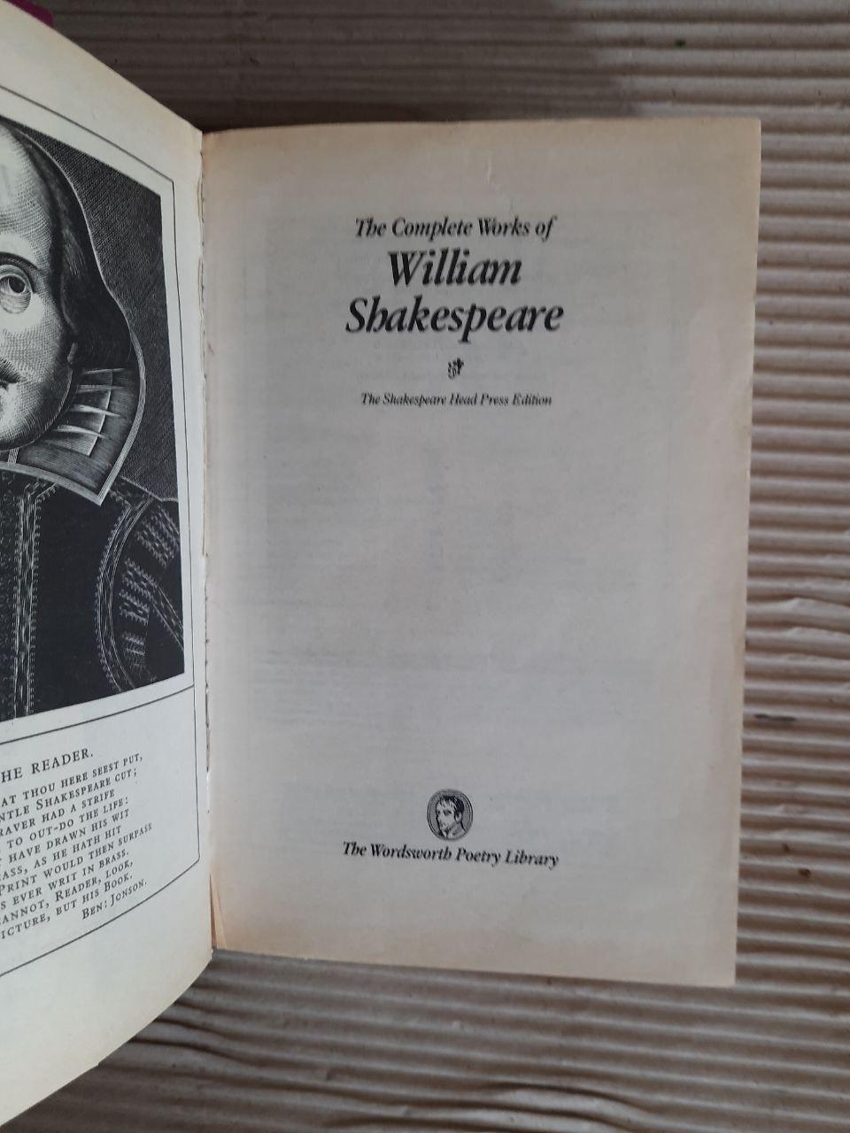 The Complete Works of William Shakespeare. The Wotdswortb Poetry Library — изображение 2