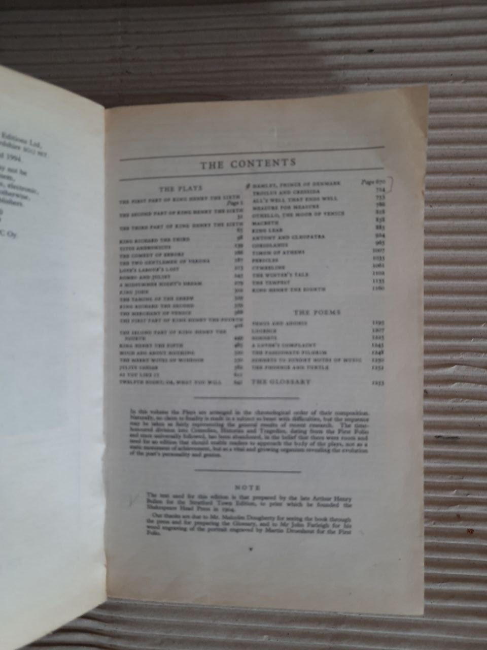 The Complete Works of William Shakespeare. The Wotdswortb Poetry Library — изображение 3