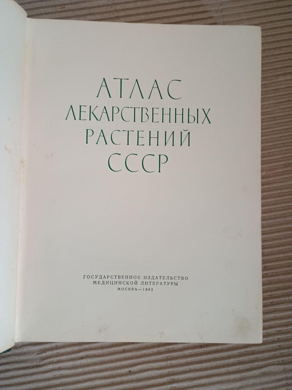 Атлас лікарських рослин СРСР. 1962 - Зображення 2