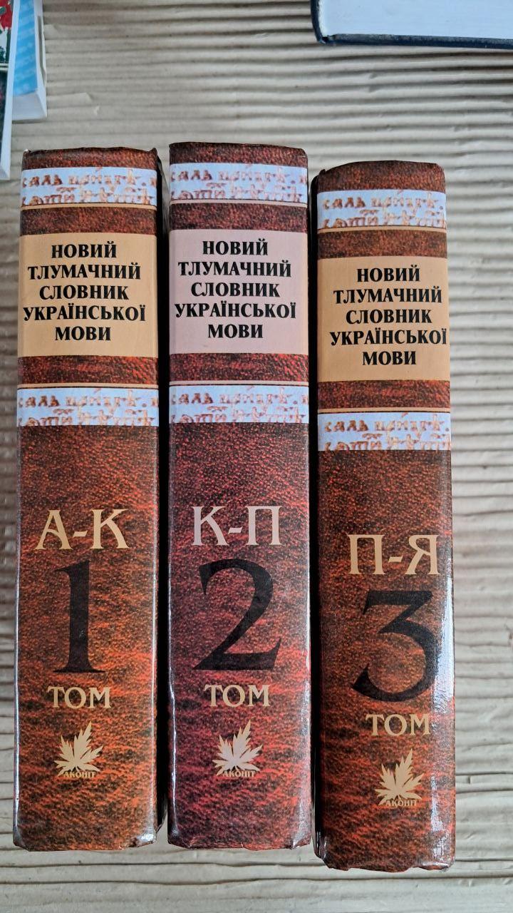 Новий тлумачний словник української мови. 42000 слів. В 3-х томах - Зображення 4