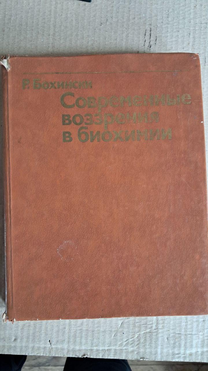 Сучасні погляди в біохімії. Р. Богінський. 1987